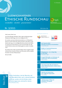 Ludwigshafener Ethische Rundschau · 1/2015