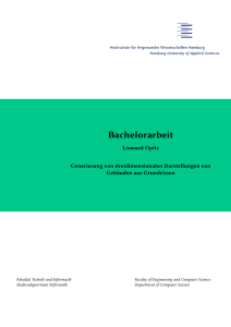 Leonard Opitz: Generierung von dreidimensionalen Darstellungen