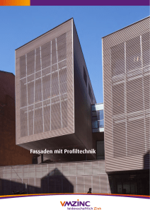 Fassaden mit Profiltechnik