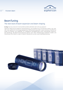 BeamTuning - asphericon GmbH