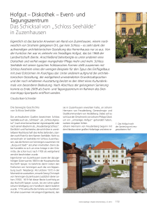 „Schloss Seehälde“ in Zuzenhausen