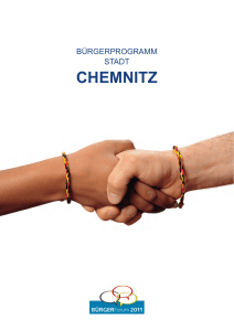 Bürgerprogramm Stadt Chemnitz