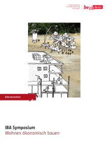 IBA-Symposium Wohnen ökonomisch bauen