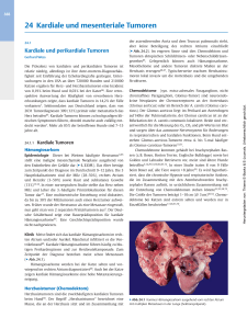 24 Kardiale und mesenteriale Tumoren