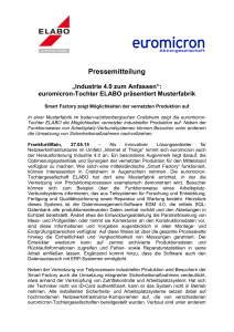 Pressemitteilung - Zum RBT:PressRoom