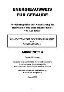 ENERGIEAUSWEIS F&Uuml;R GEB&Auml;UDE