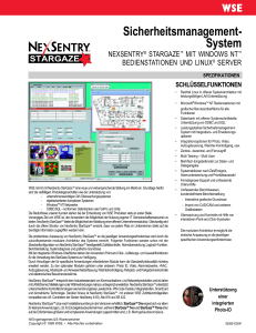 Sicherheitsmanagement- System - Honeywell Integrated Security