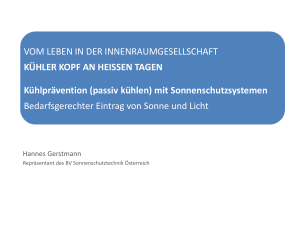 Sonnenschutz