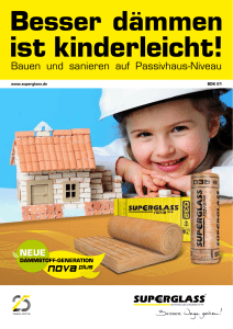 Besser d&auml;mmen - Holzstudio Sahm