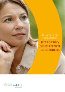 mit fortge- schrittenem BrustkreBs