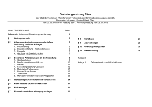 Gestaltungssatzung Elten - Stadt Emmerich am Rhein