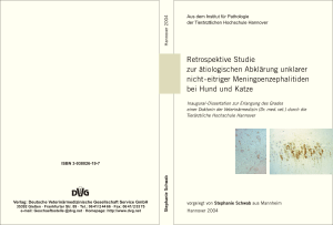 Untitled - TiHo Bibliothek elib - Stiftung Tierärztliche Hochschule