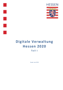 Digitale Verwaltung Hessen 2020 Teil 1