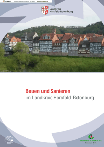 Bauen und Sanieren im Landkreis Hersfeld-Rotenburg - total