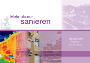 Symposium "Mehr als nur sanieren"
