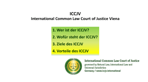 ICCJV International Common Law Court of Justice