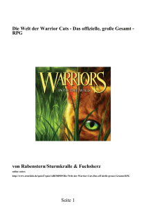 Die Welt der Warrior Cats - Das offizielle, große Gesamt