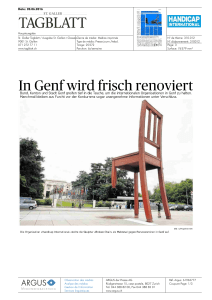 In Genf wird frisch renoviert