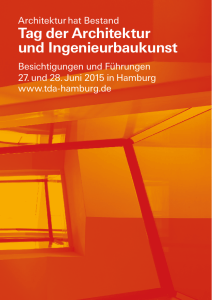 Tag der Architektur und Ingenieurbaukunst