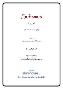 Sufismus - IslamHouse.com
