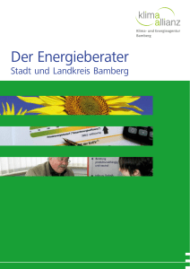 Der Energieberater - Stadt Schl&uuml;sselfeld
