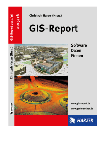 GIS-Report - Geobranchen