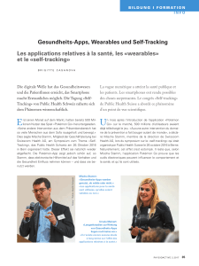 Gesundheits-Apps, Wearables und Self