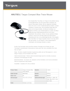 AMU75EU| Targus Compact Blue Trace Mouse