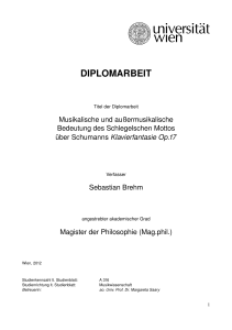 diplomarbeit - E-Theses