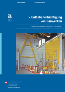 Erdbebenert&uuml;chtigung von Bauwerken