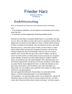 Frieder Harz - ErzÃ¤hlvorschlag