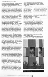 Architektur ohne Eigenschaften - UB Weimar OPuS