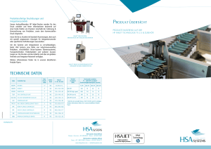 PRODUKTE BASIEREND AUF DER HP INKJET