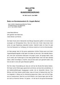 BULLETIN DER BUNDESREGIERUNG