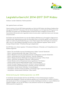 Legislaturbericht 2014_2017