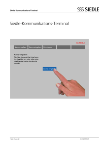 Siedle-Kommunikations