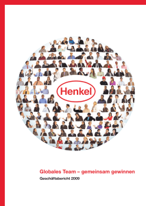 Henkel: Geschäftsbericht 2009 - Henkel