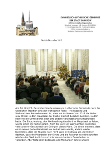 SARATOW Bericht Dezember 2015