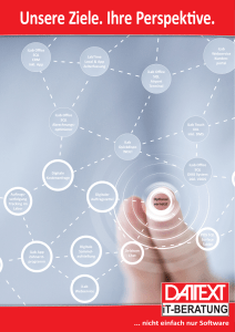 Unsere Ziele. Ihre Perspektive.