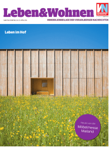 leben im hof - Vorarlberger Architektur Institut