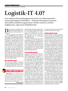 Logistik-IT 4.0? - A`PARI Consulting GmbH