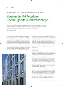 Neubau der FH Potsdam: Überzeugendes Gesamtkonzept