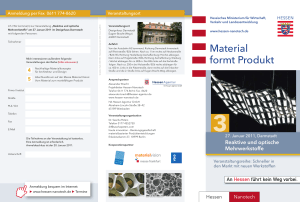 Material formt Produkt - Hessen