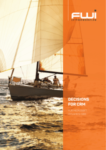 decisions for crm - FWI Information Technology GmbH