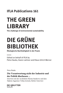 Die Verantwortung nicht der Industrie und der Politik