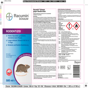 RACUMIN SCHAUM (DE) 500 ml