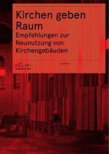 Kirchen geben Raum - StadtBauKultur NRW