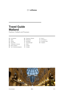 Mailand | Lufthansa ® Travel Guide