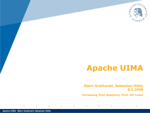 Apache UIMA