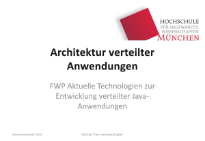 Architektur verteilter Anwendungen